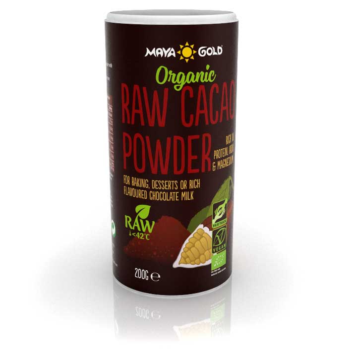 raw cacao powder shaker